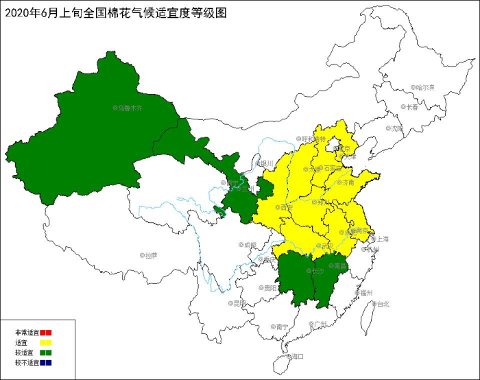 2020年6月上旬全国棉花气候适宜度.jpg