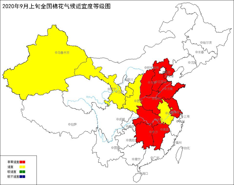 2020年9月上旬全国棉花气候适宜度.jpg