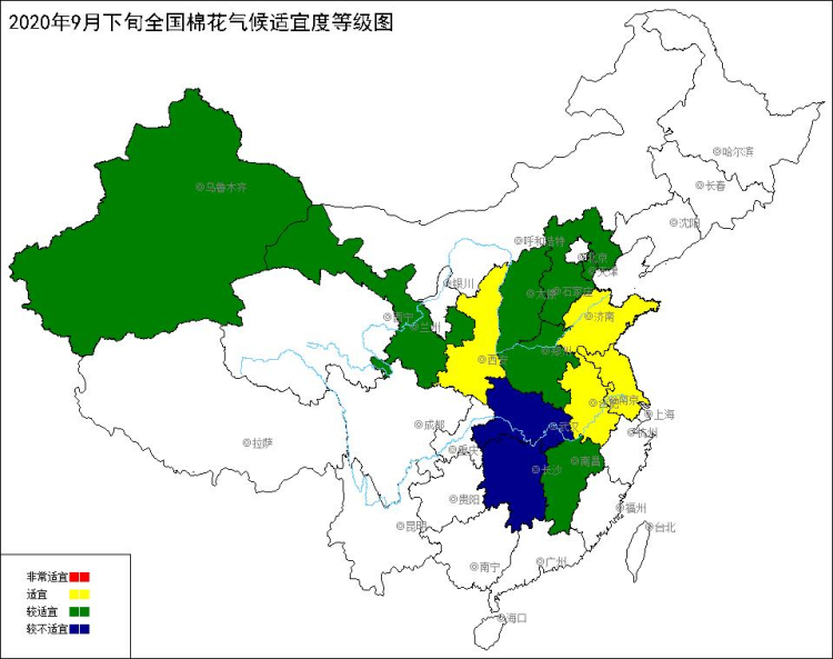 2020年9月下旬全国棉花气候适宜度.jpg