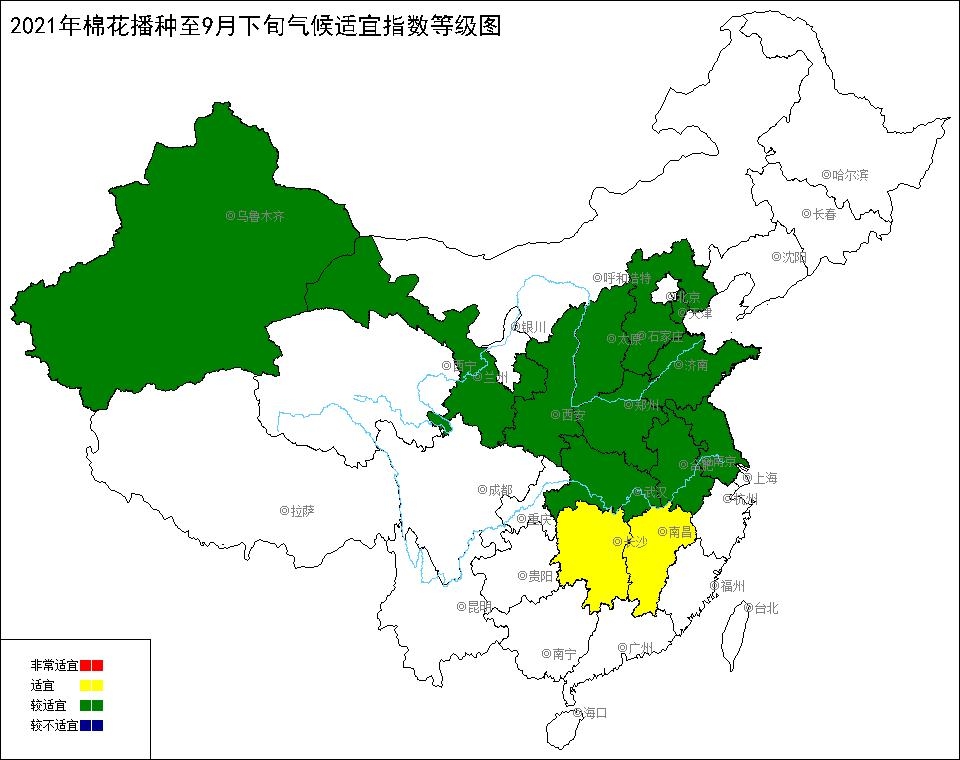 2021年棉花播种至9月下旬气候适宜指数_副本.jpg