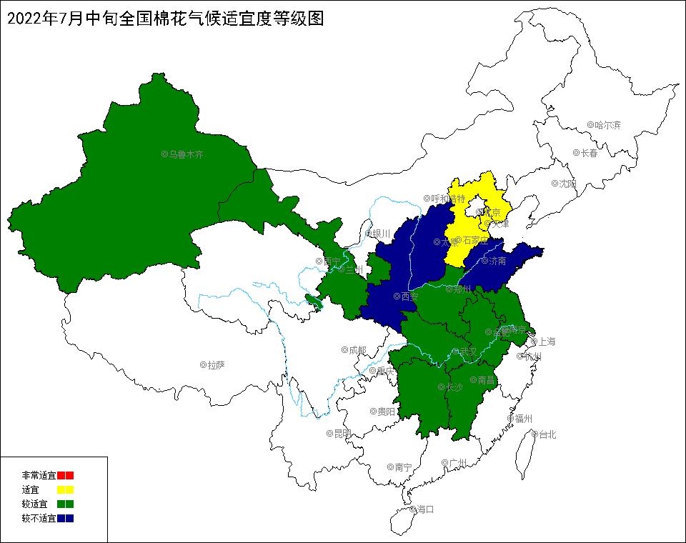 2022年7月中旬全国棉花气候适宜度_副本.jpg