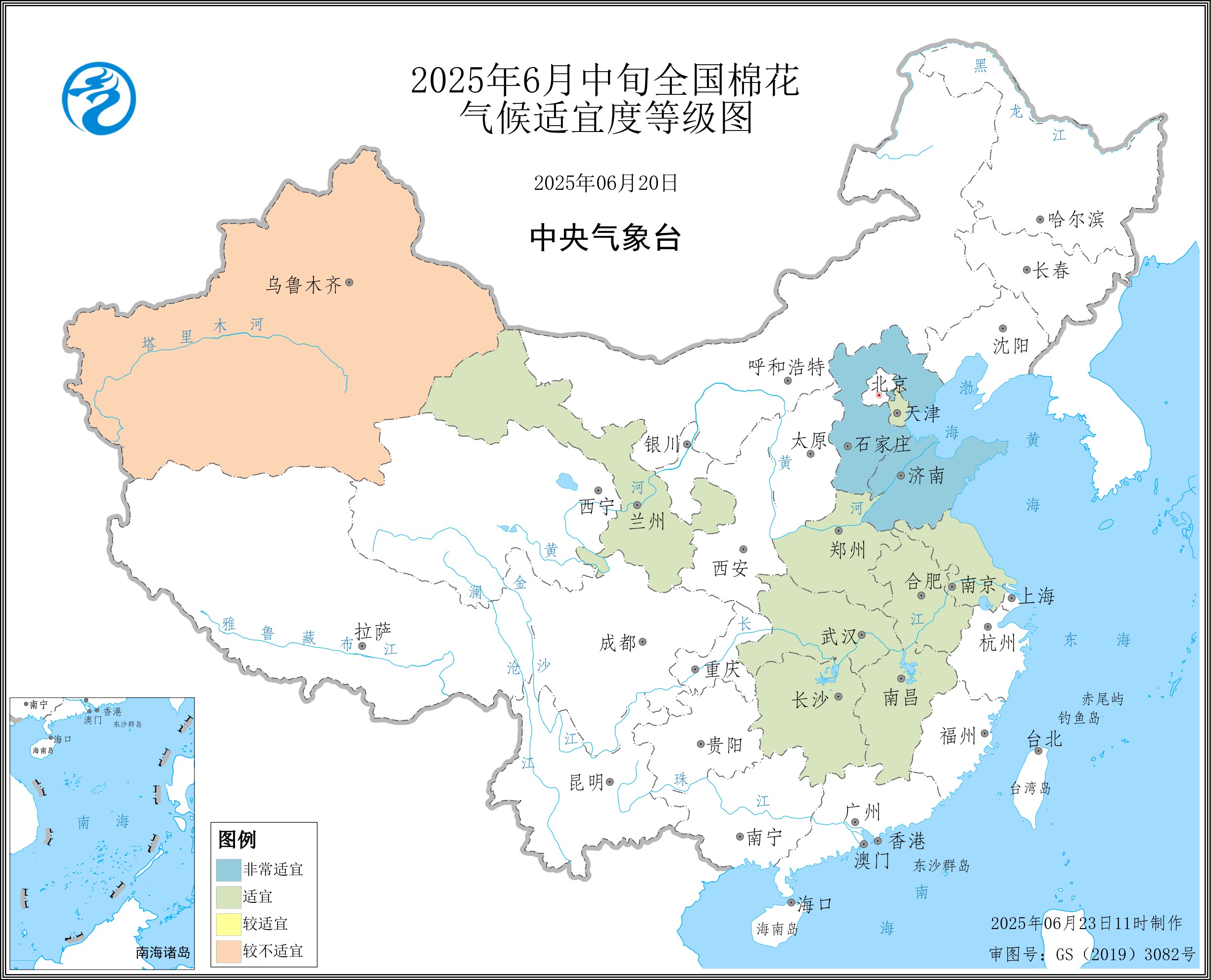2025年6月中旬全国棉花_气候适宜度等级图.jpg