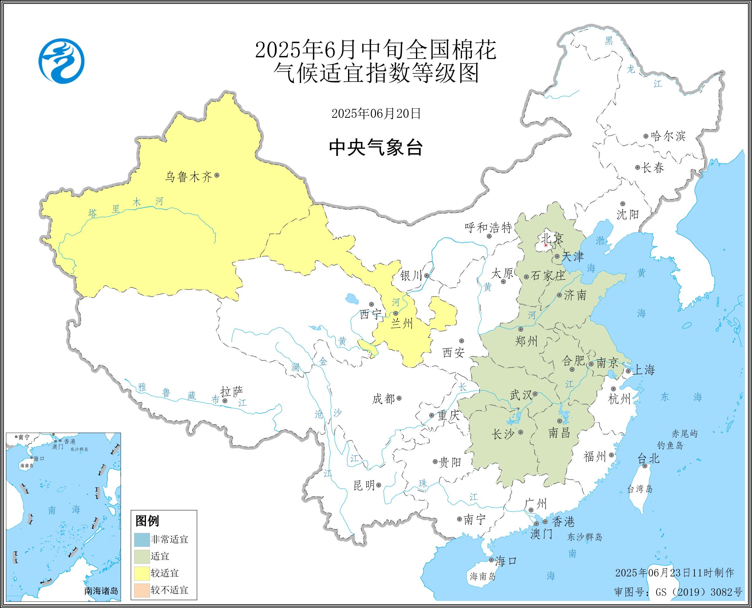 2025年6月中旬全国棉花_气候适宜指数等级图.jpg