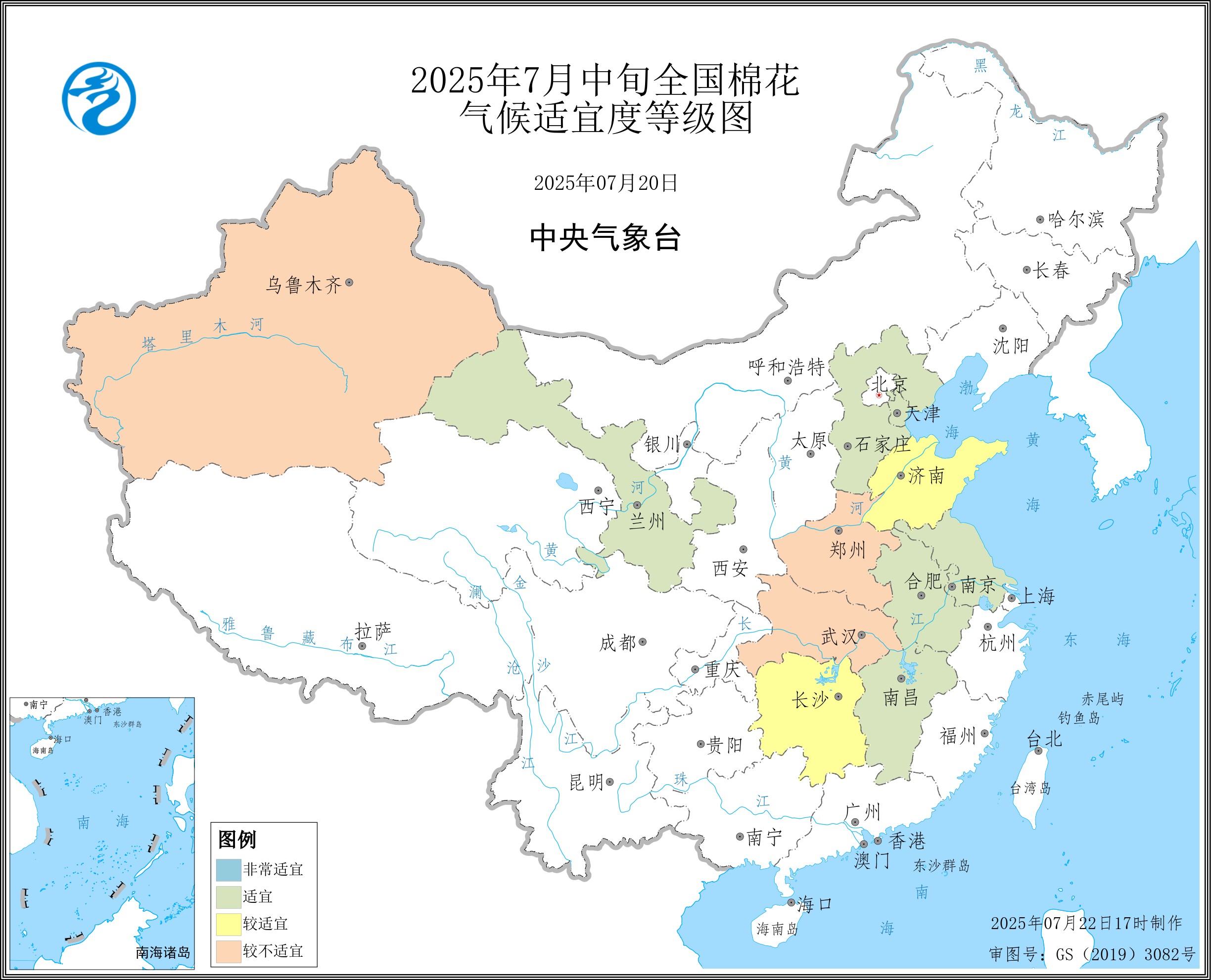 2025年7月中旬全国棉花_气候适宜度等级图.jpg